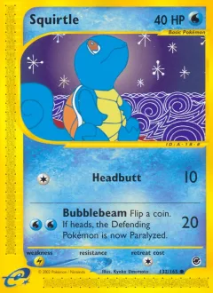 Squirtle Reverse Holo
