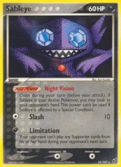 Sableye Reverse Holo