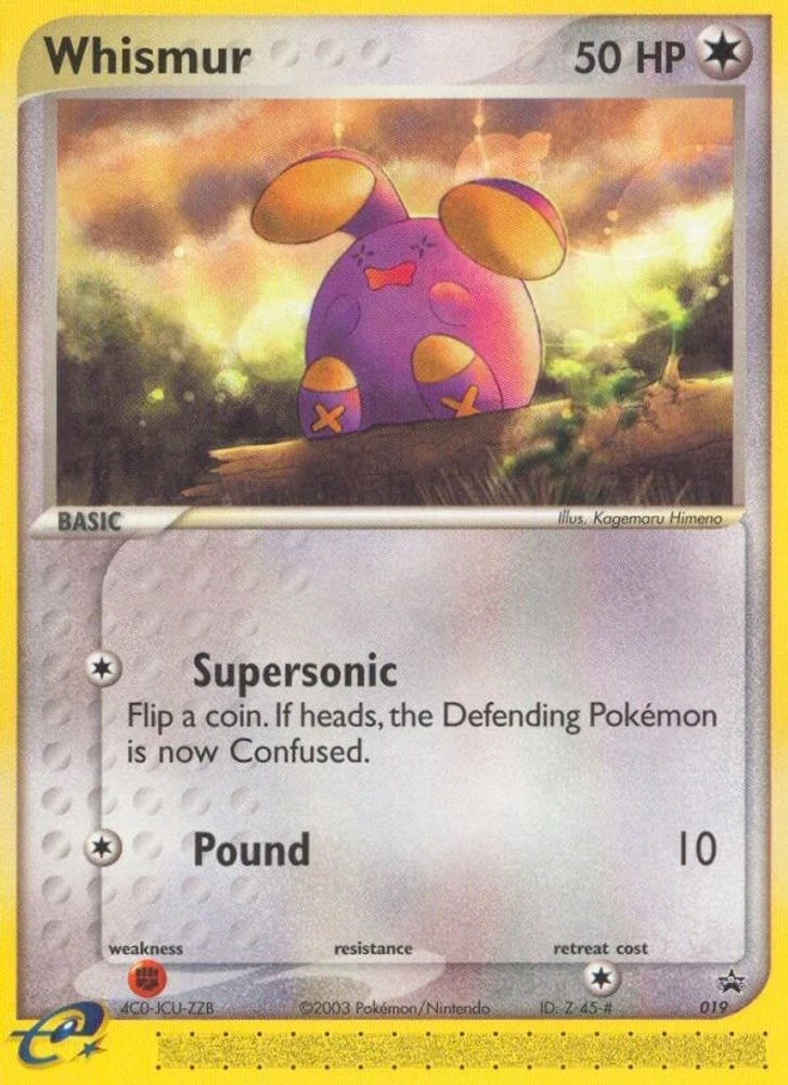 Whismur Holo #19