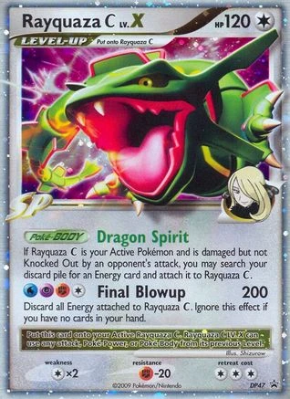 Rayquaza C LV X #DP47