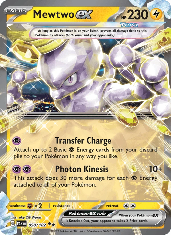 Mewtwo Ex Prize Pack #58