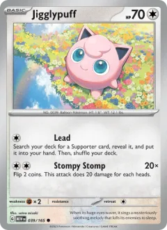 Jigglypuff Reverse Holo