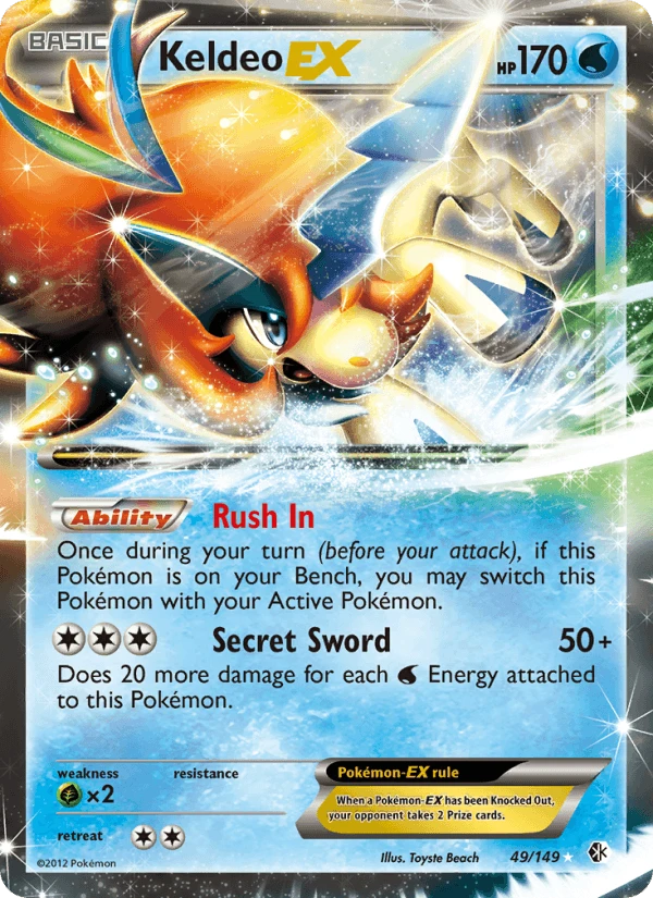 Keldeo Ex #49