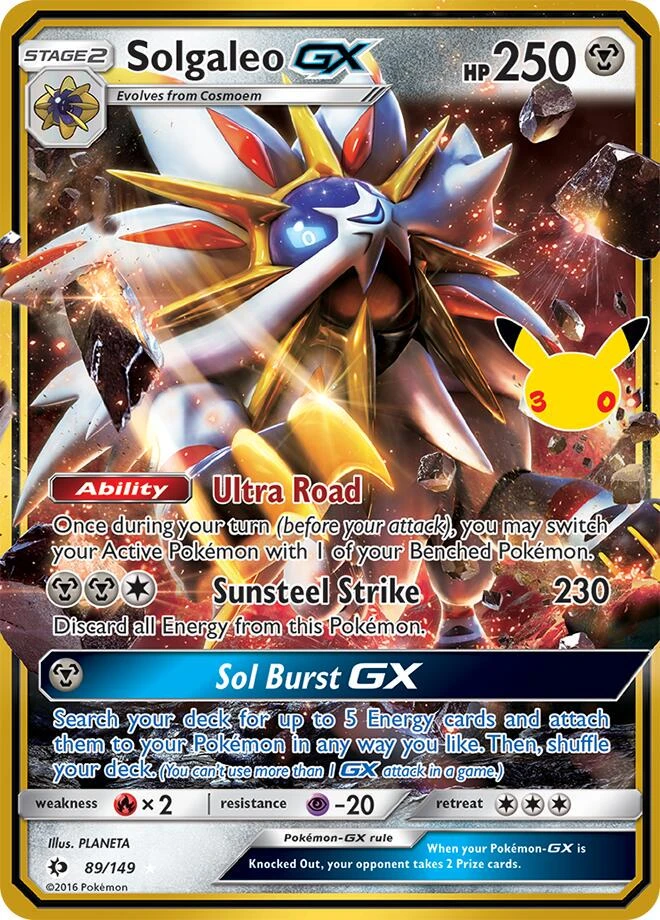 Solgaleo Gx #89