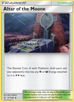 Altar of the Moone Reverse Holo