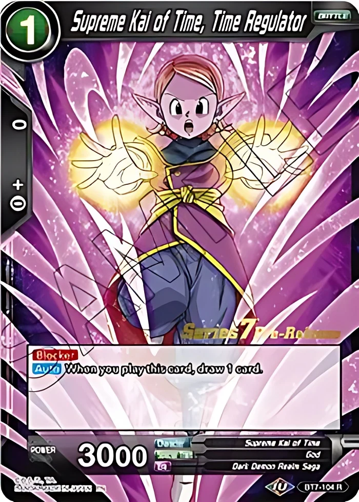 Supreme Kai of Time, Time Regulator [Pre-Release] #BT7-104_PR