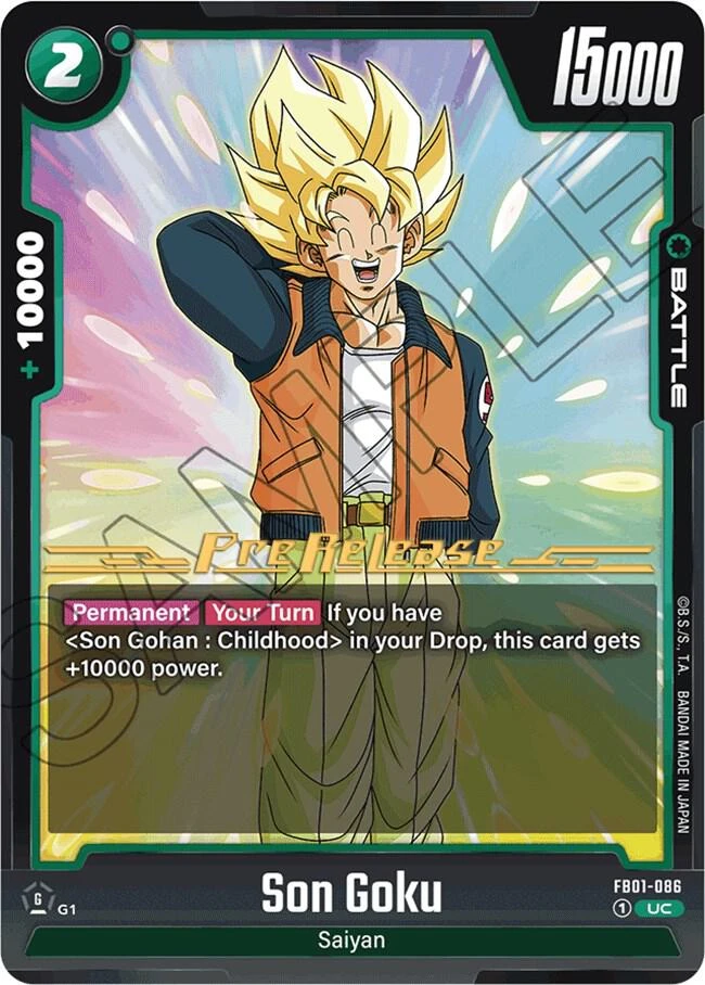 Son Goku [Pre-Release] #FB01-086