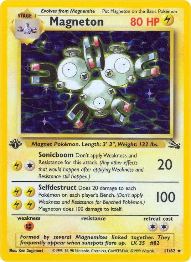 Holon's Magneton 1st Edition #72