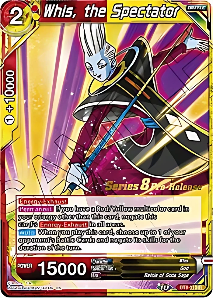 Whis, the Spectator [Pre-Release] #BT8-113_PR