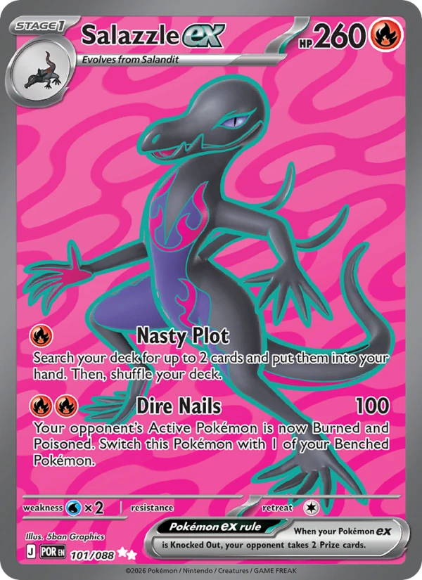 Salazzle Ex #101