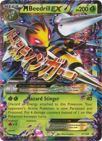 Mega Beedrill Ex Xy158