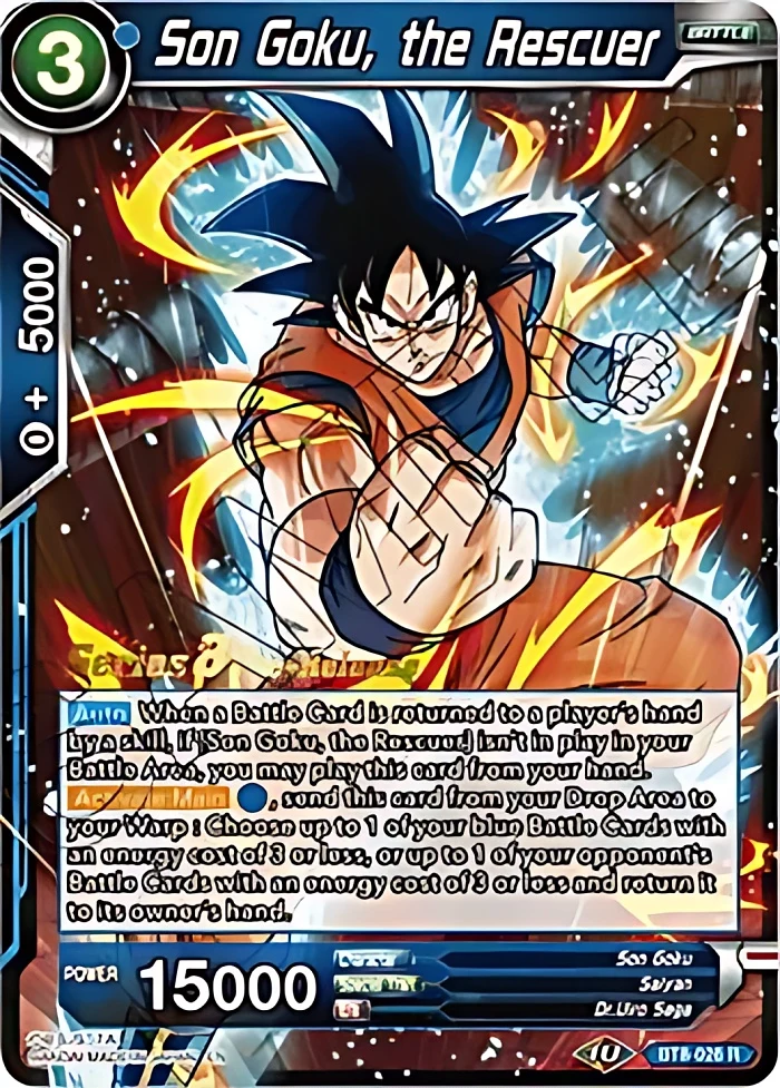 Son Goku, the Rescuer [Pre-Release] #BT8-026_PR
