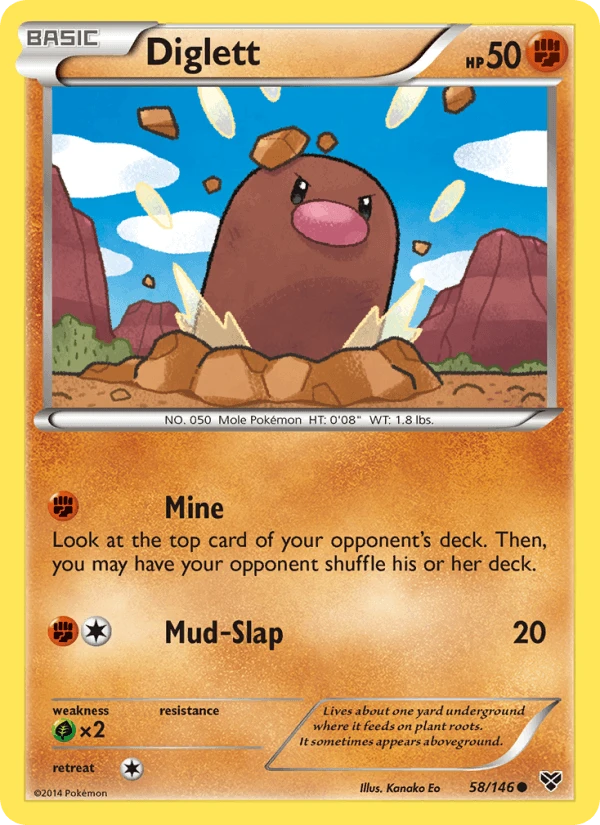 Diglett #58