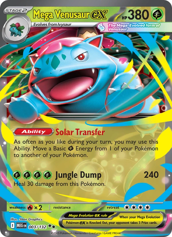 Mega Venusaur Ex #3