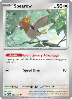 Spearow Reverse Holo