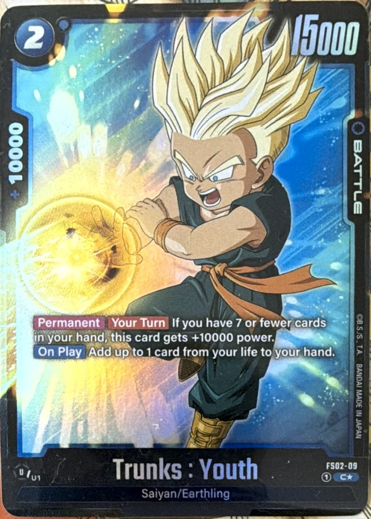 Trunks : Youth [Bonus Pack Alternate Art] #FS02-09