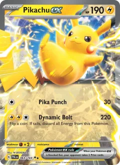 Pikachu Ex Snowflake Stamp
