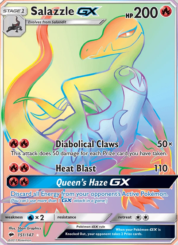 Salazzle Gx #151
