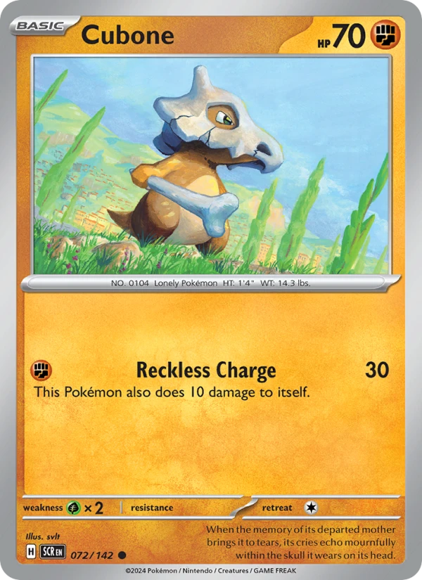 Cubone #72