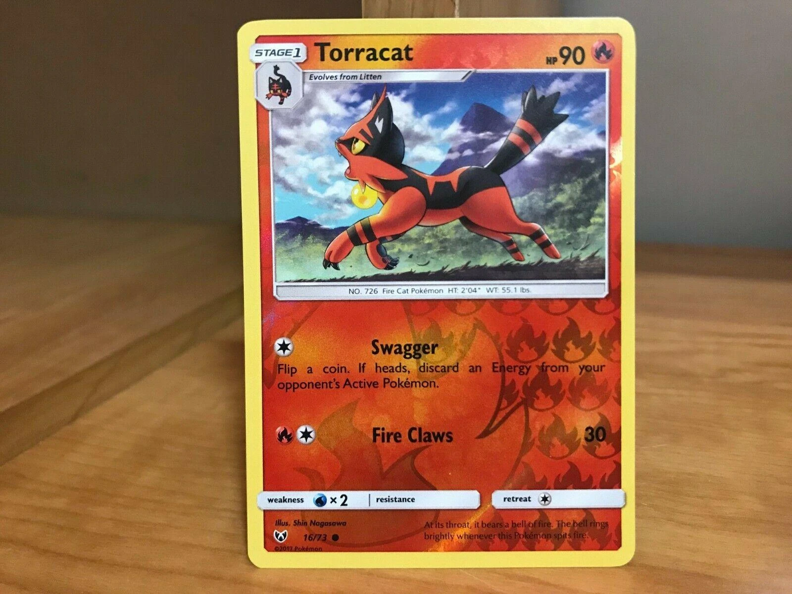 Torracat Reverse Holo #16