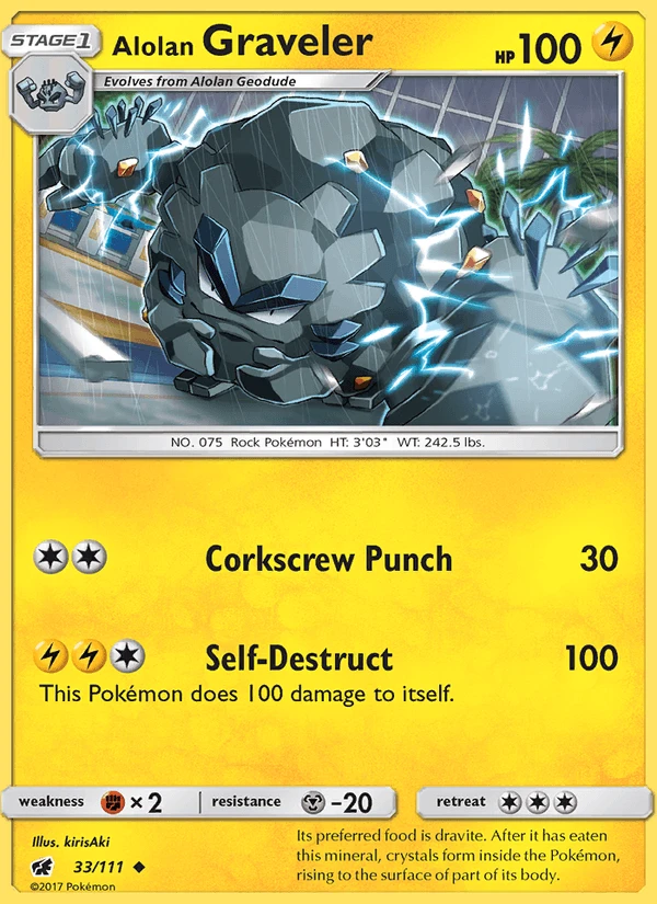 Alolan Graveler #33