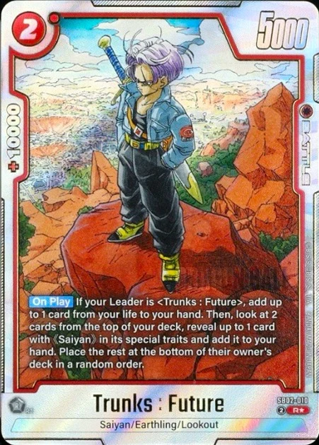 Trunks : Future [Alternate Art] #SB02-010