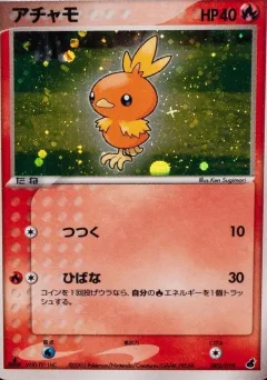Torchic-Holo 1st Edition
