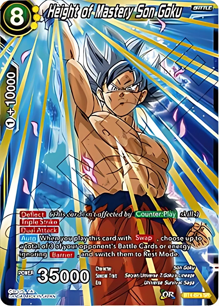Height of Mastery Son Goku #BT4-075