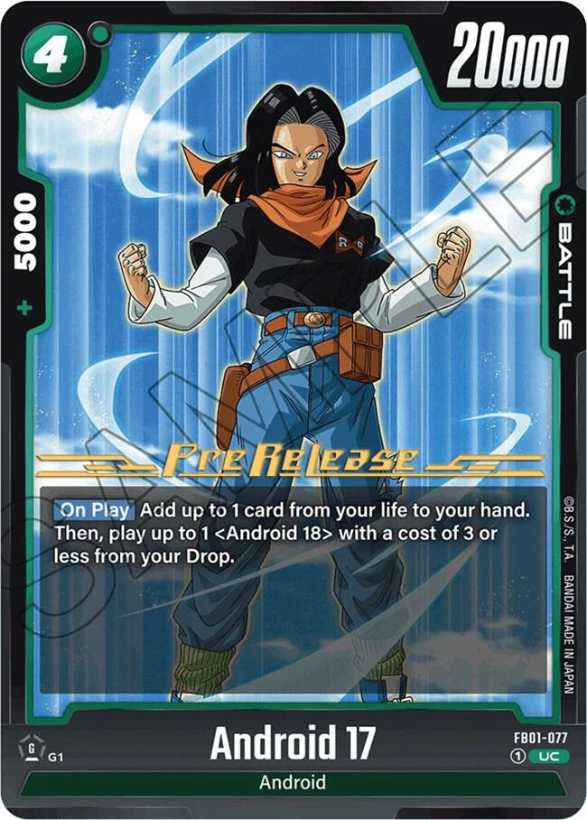 Android 17 [Pre-Release] #FB01-077