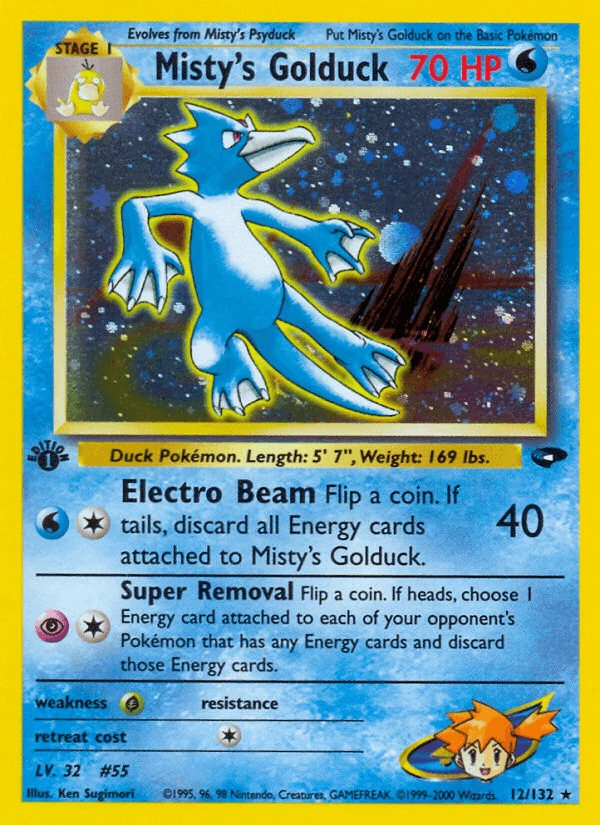 Misty's Golduck #12