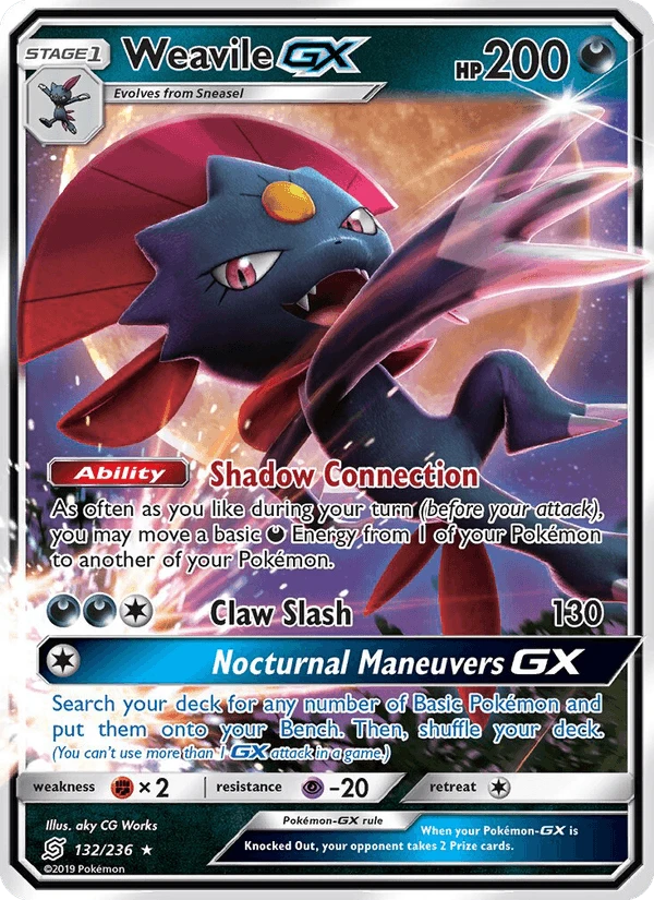 Weavile GX #132