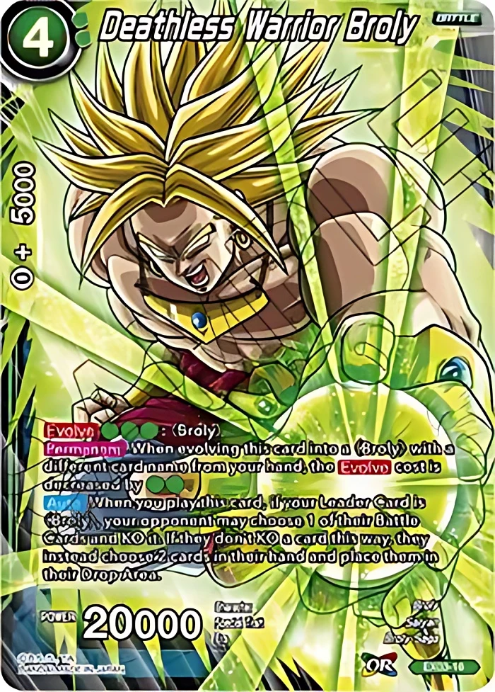 Deathless Warrior Broly #EX03-16