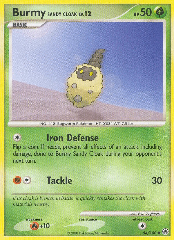 Burmy Sandy Cloak #54