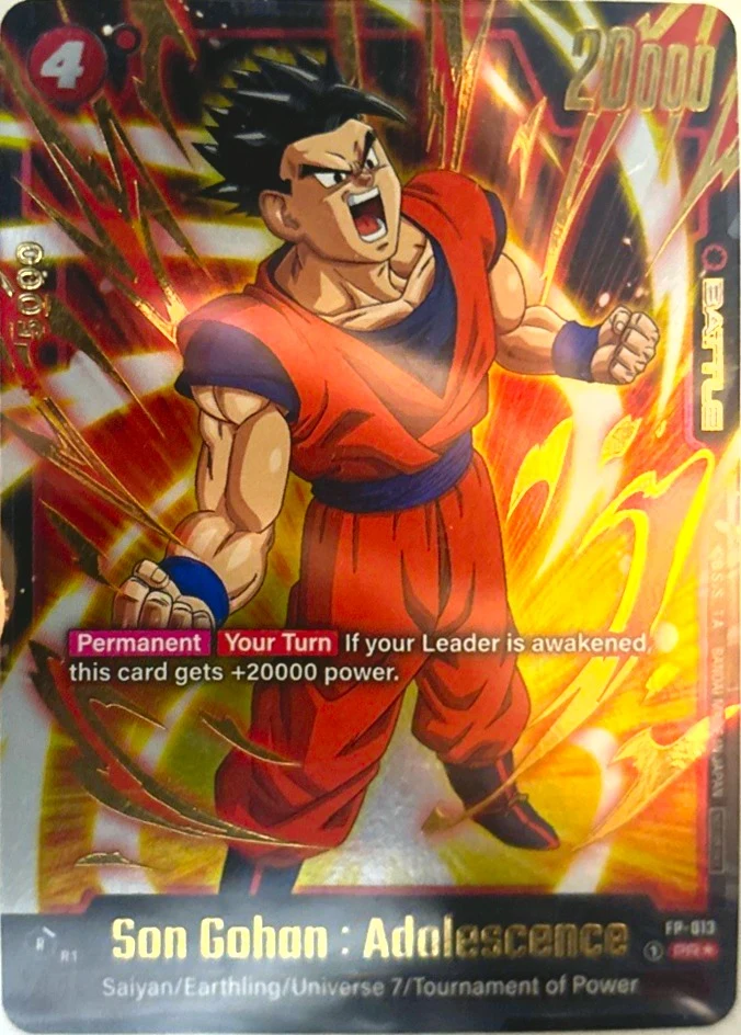 Son Gohan : Adolescence [Gold] #FP-013