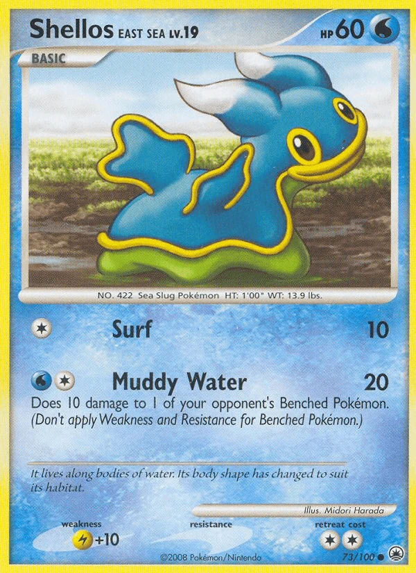 Shellos East Sea Reverse Holo #73
