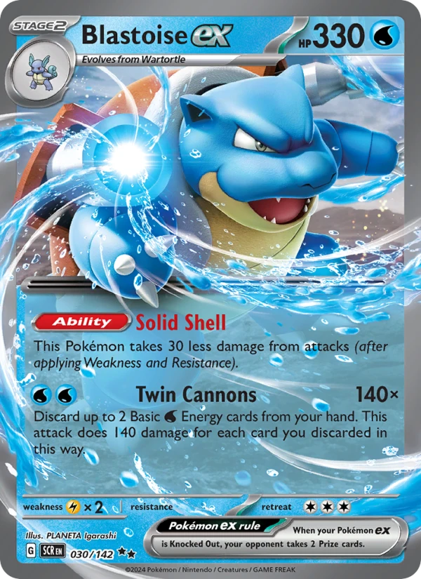 Blastoise Ex #30