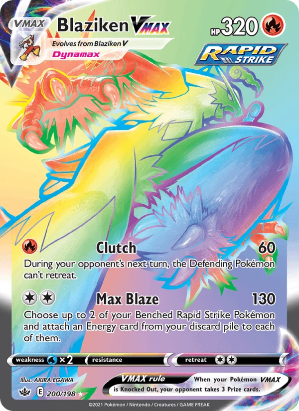 Blaziken Vmax #200