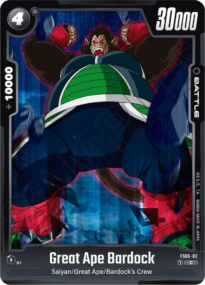 Great Ape Bardock #FS05-02