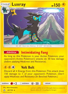 Luxray Reverse Holo