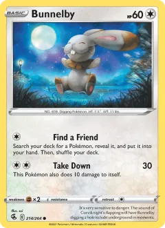 Bunnelby Reverse Holo