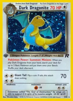 Dark Dragonite 1st Edition