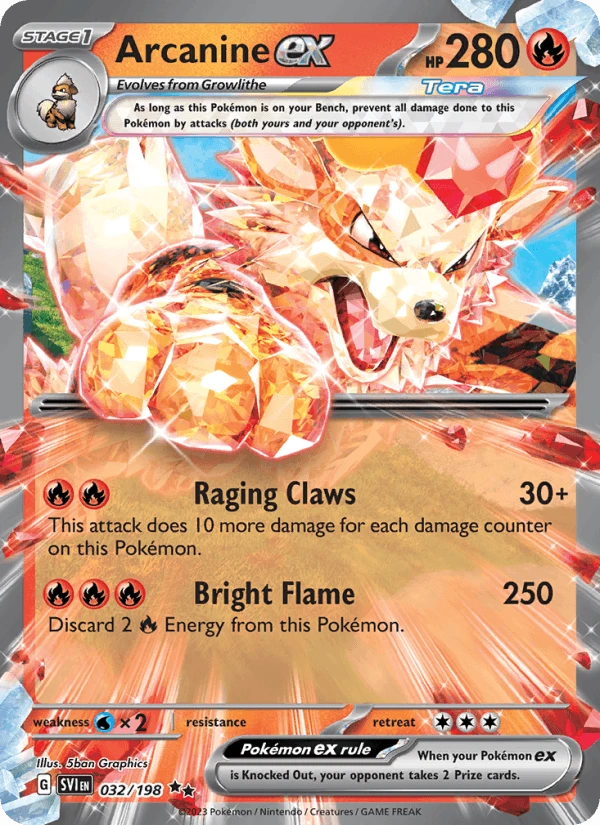 Arcanine ex #32
