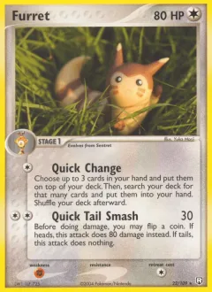 Furret Reverse Holo