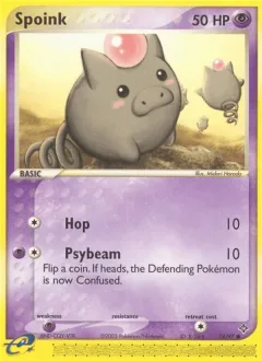 Spoink Reverse Holo