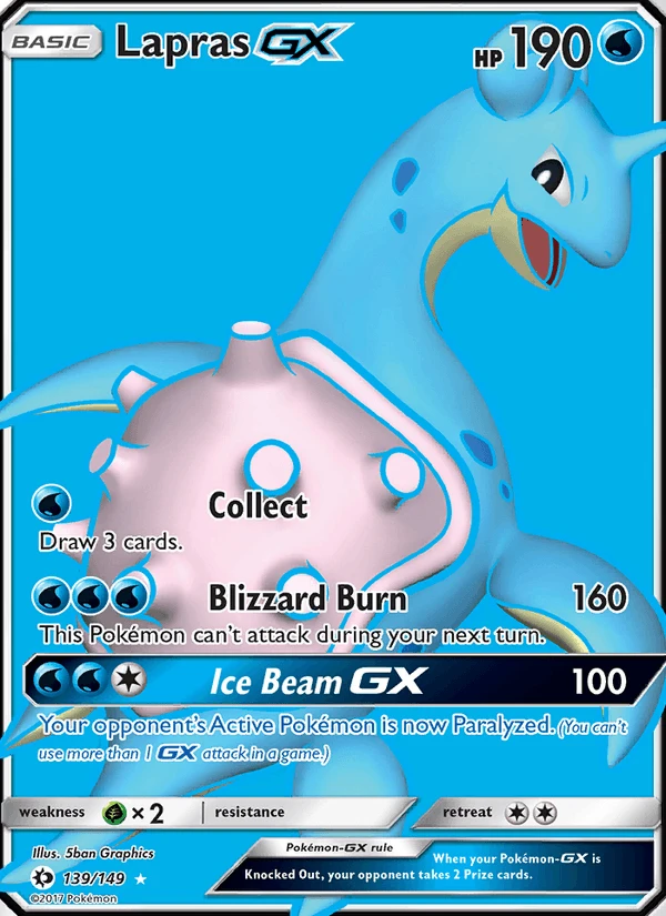 Lapras Gx #139