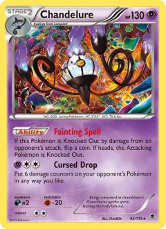Chandelure Reverse Holo