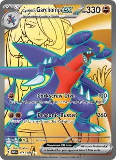 Cynthia's Garchomp Ex
