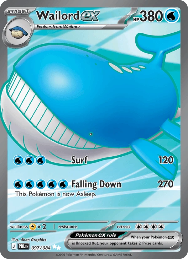 Wailord Ex #97