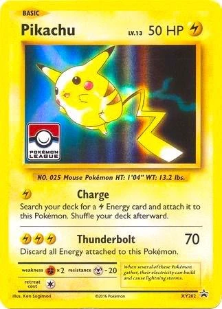 Pikachu Xy202 · XY Black Star Promos