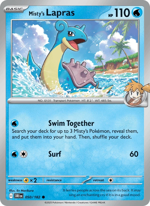 Misty's Lapras #50